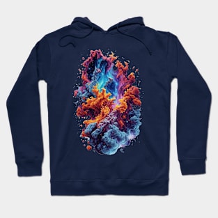 A Cosmic Ballet: Nebula's Elegance in Pillars of Creation - cosmic Hoodie